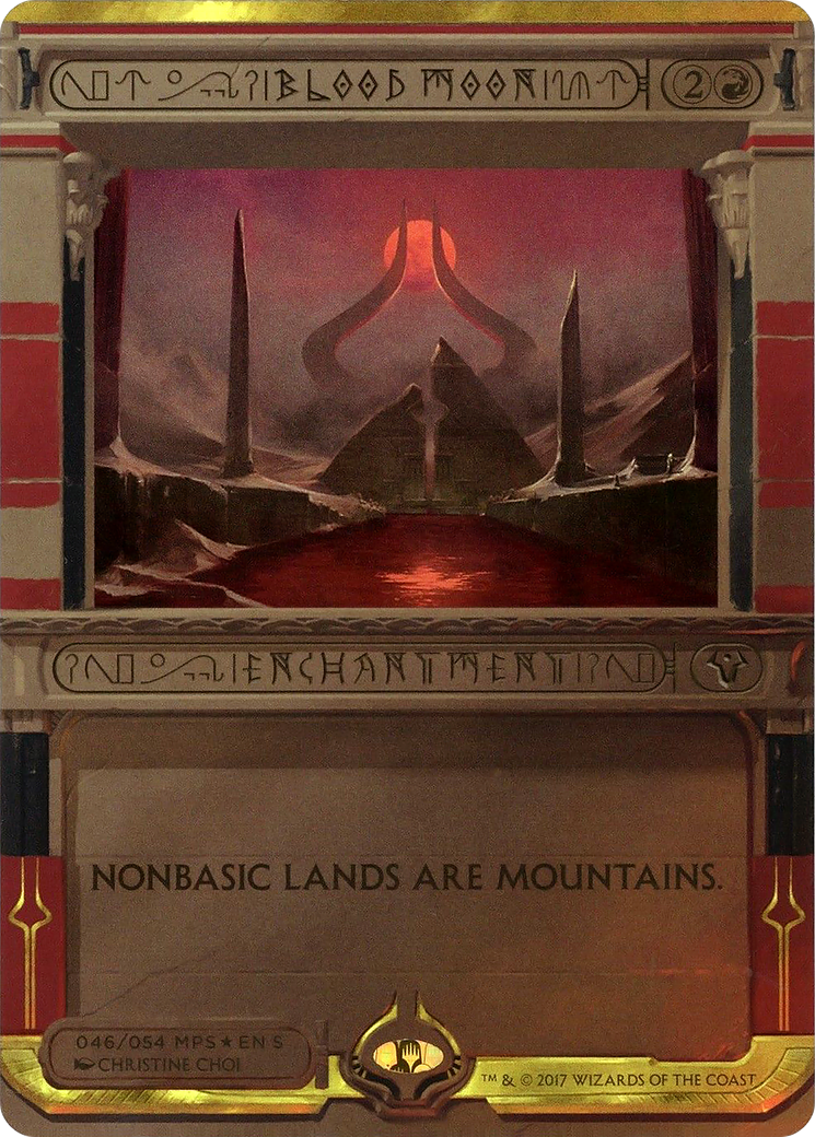 {R} Blood Moon (Invocation) [Amonkhet Invocations][MP2 046] - Misty Mountain Games