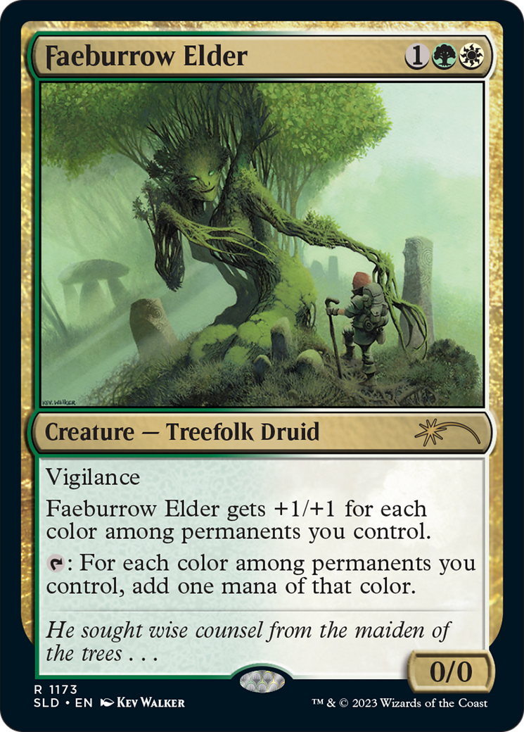 {R} Faeburrow Elder [Secret Lair Drop Series][SLD 1173]