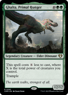 {R} Ghalta, Primal Hunger [Commander Masters][CMM 292]