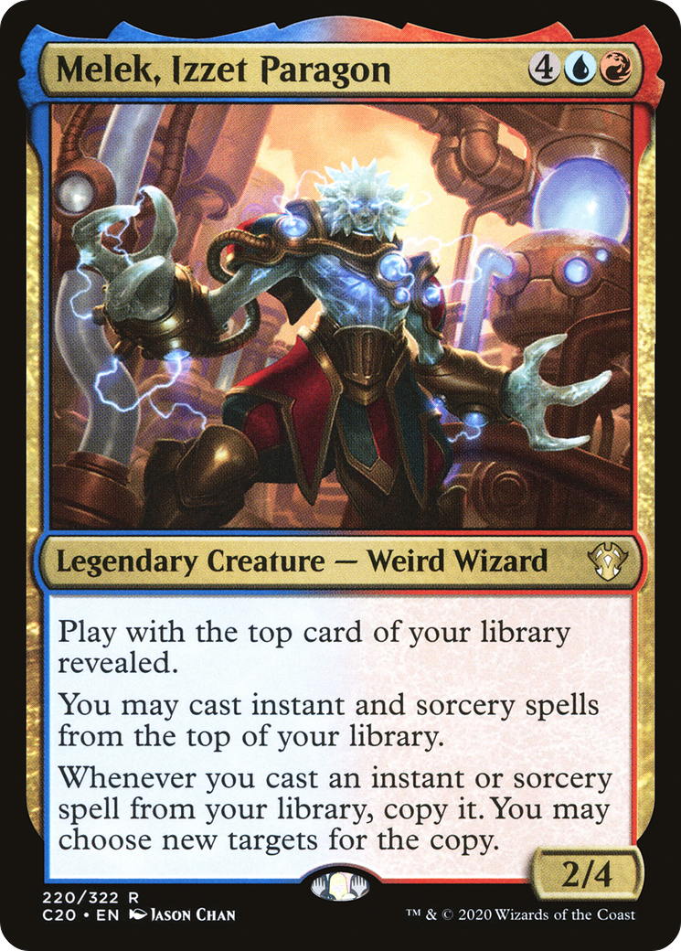 {R} Melek, Izzet Paragon [Commander 2020][C20 220]