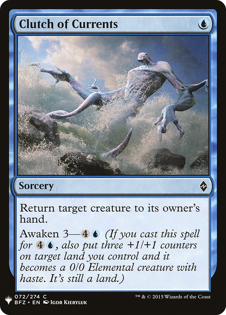 {C} Clutch of Currents [Mystery Booster][LS BFZ 072]