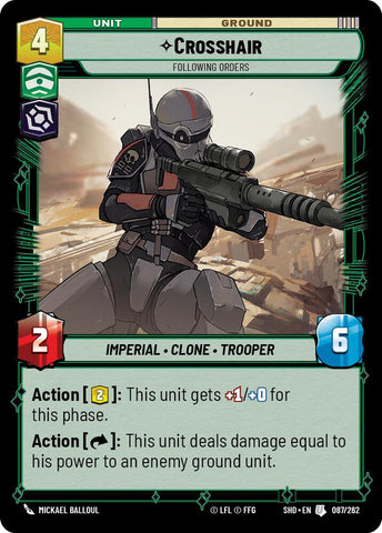 {SW-C}Crosshair - Following Orders (087/262) [Shadows of the Galaxy]