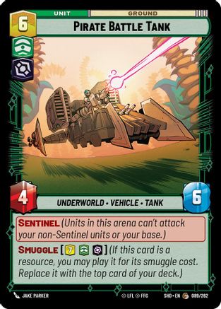 {SW-C}Pirate Battle Tank (089/262) [Shadows of the Galaxy]