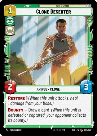{SW-C}Clone Deserter (095/262) [Shadows of the Galaxy]