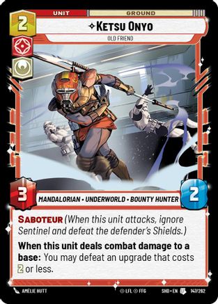 {SW-C}Ketsu Onyo - Old Friend (147/262) [Shadows of the Galaxy]