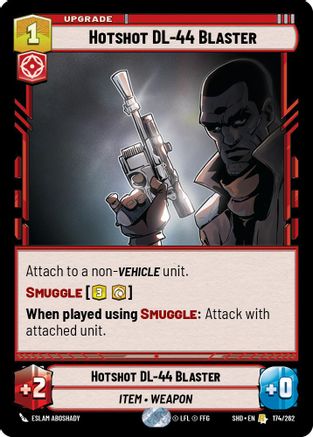 {SW-R}Hotshot DL-44 Blaster (174/262) [Shadows of the Galaxy]