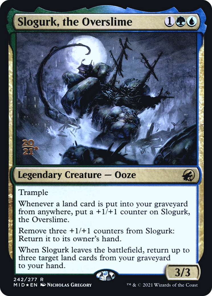 {R} Slogurk, the Overslime [Innistrad: Midnight Hunt Prerelease Promos][PR MID 242]