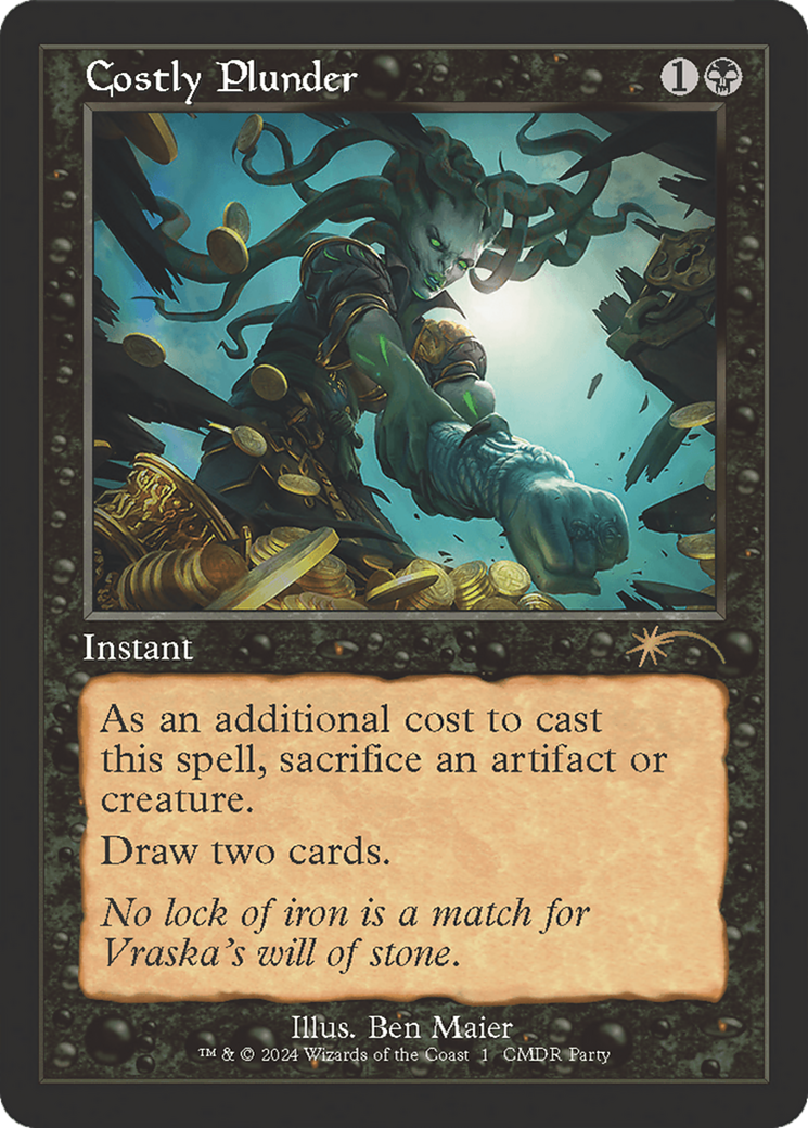 {R} Costly Plunder (Retro) [Wizards Play Network 2024][PW24 001]