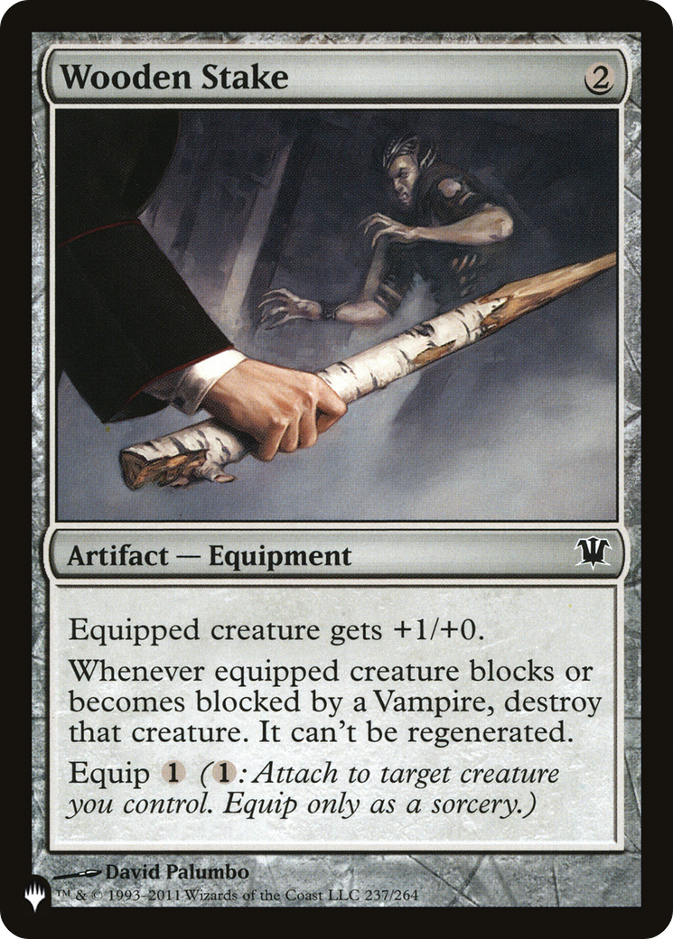 Wooden Stake [LIST ISD-237]