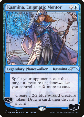 {C} Kasmina, Enigmatic Mentor (Secret Lair) [Secret Lair Drop Promos][SLD 507]