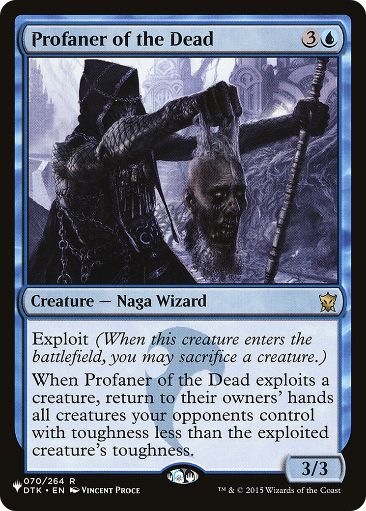 Profaner of the Dead [LIST DTK-70]