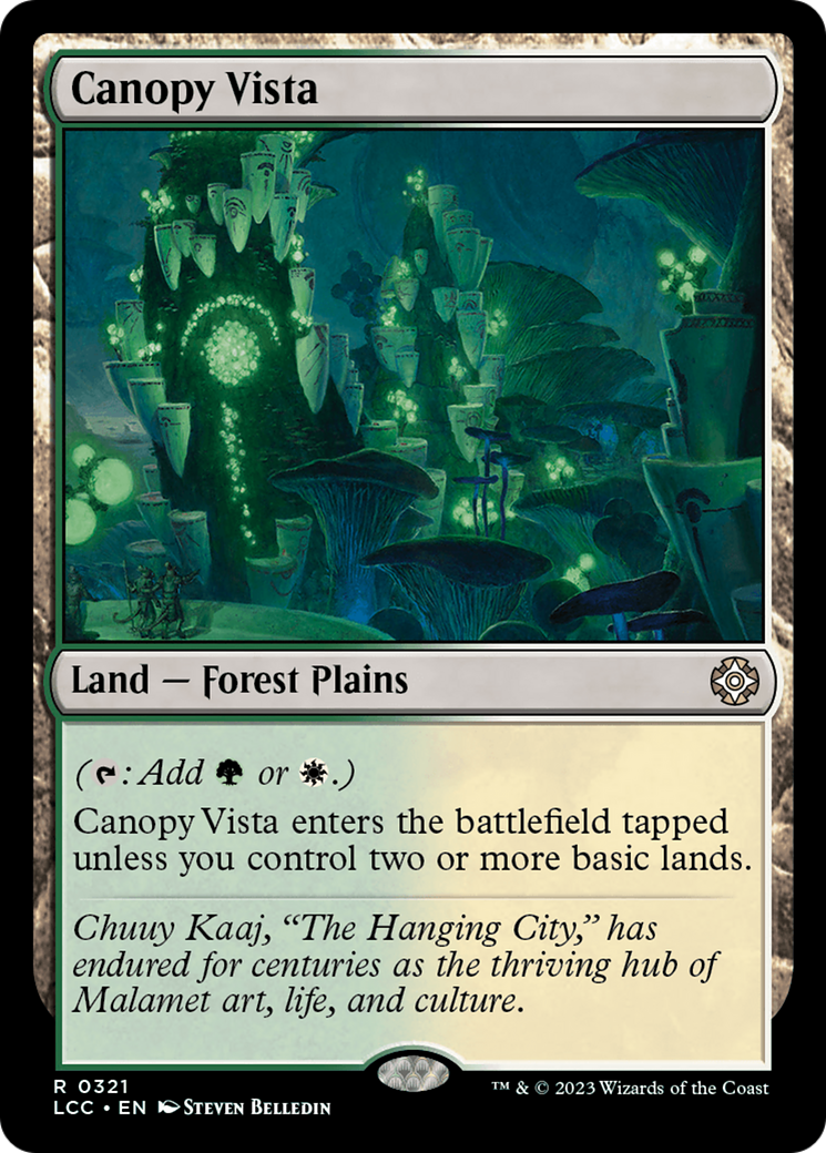 {R} Canopy Vista [The Lost Caverns of Ixalan Commander][LCC 321]
