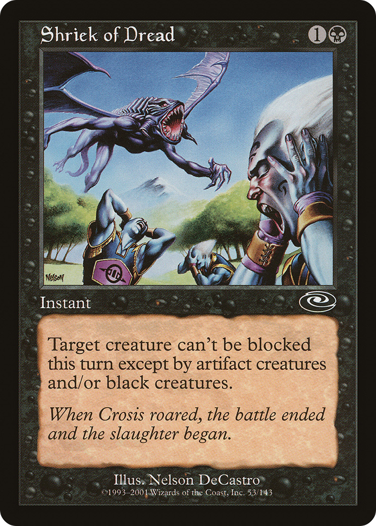 {C} Shriek of Dread [Planeshift][PLS 053] - Misty Mountain Games