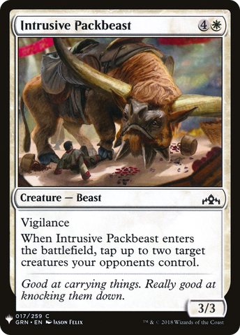 {C} Intrusive Packbeast [Mystery Booster][LS GRN 017]