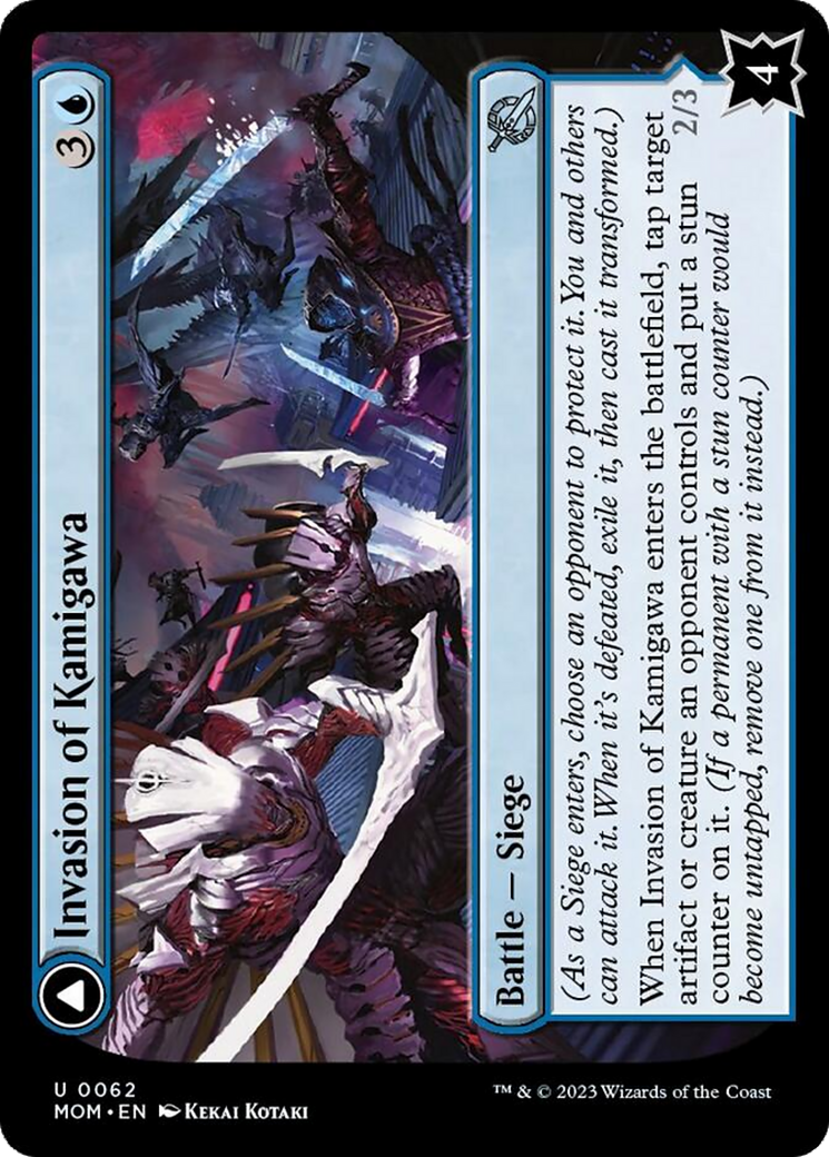 {C} Invasion of Kamigawa // Rooftop Saboteurs [March of the Machine][MOM 062]