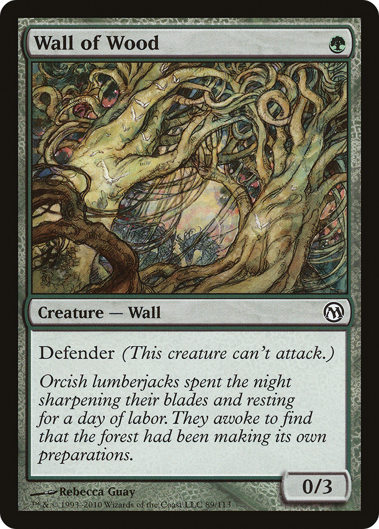 {C} Wall of Wood [Duels of the Planeswalkers][DPA 089]