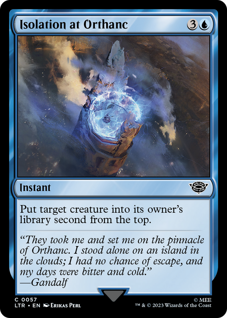 {C} Isolation at Orthanc [The Lord of the Rings: Tales of Middle-Earth][LTR 057]