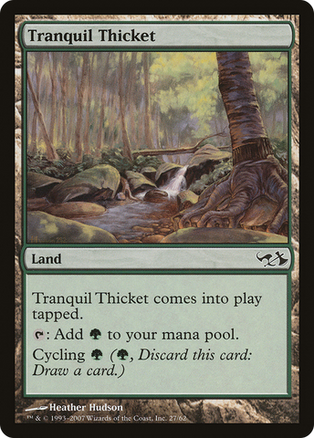{C} Tranquil Thicket [Duel Decks: Elves vs. Goblins][DDA 027]