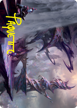{A} Prismari Campus Art Card (Gold-Stamped Signature) [Strixhaven: School of Mages Art Series][GS ASTX 048]