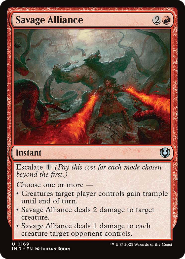 {C} Savage Alliance [Innistrad Remastered][INR 169]