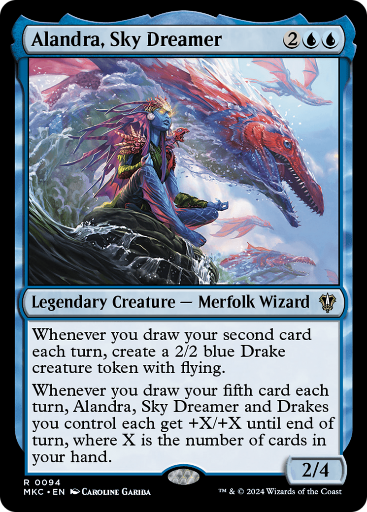 {R} Alandra, Sky Dreamer [Murders at Karlov Manor Commander][MKC 094]