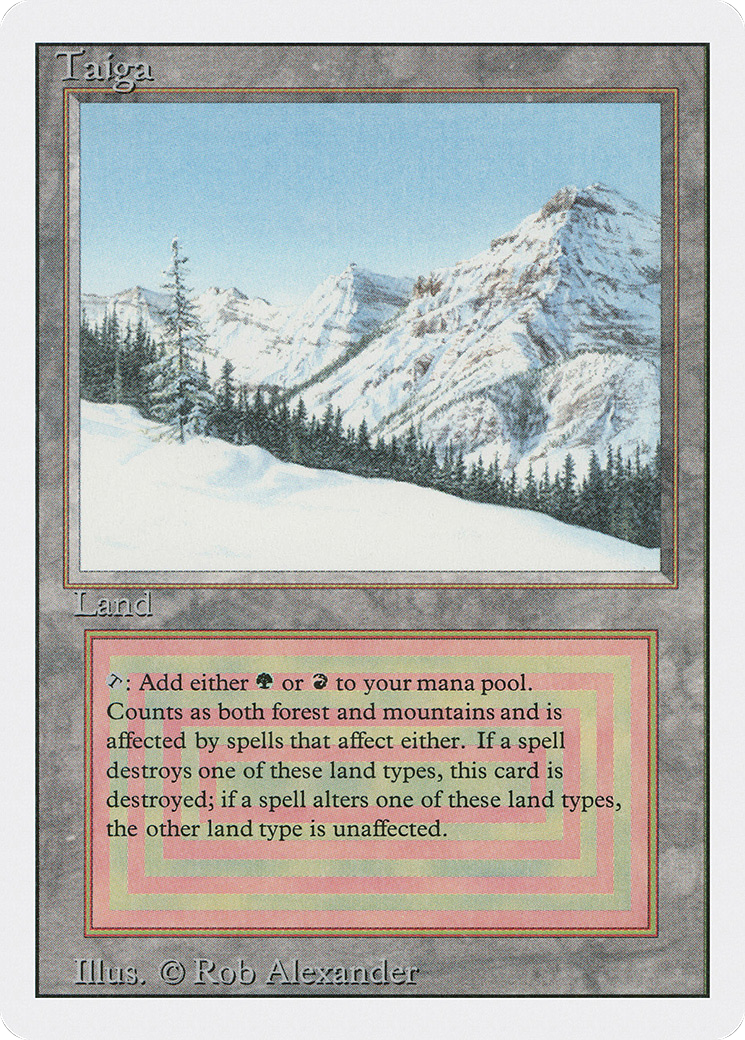 {R} Taiga [Revised Edition][3ED 287] - Misty Mountain Games