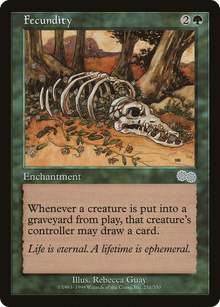 {C} Fecundity [Urza's Saga][USG 251]