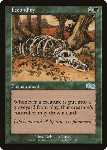{C} Fecundity [Urza's Saga][USG 251]