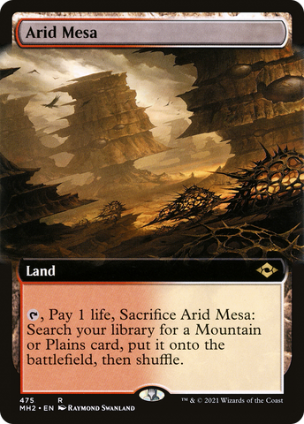 {R} Arid Mesa (Extended Art) [Modern Horizons 2][MH2 475]