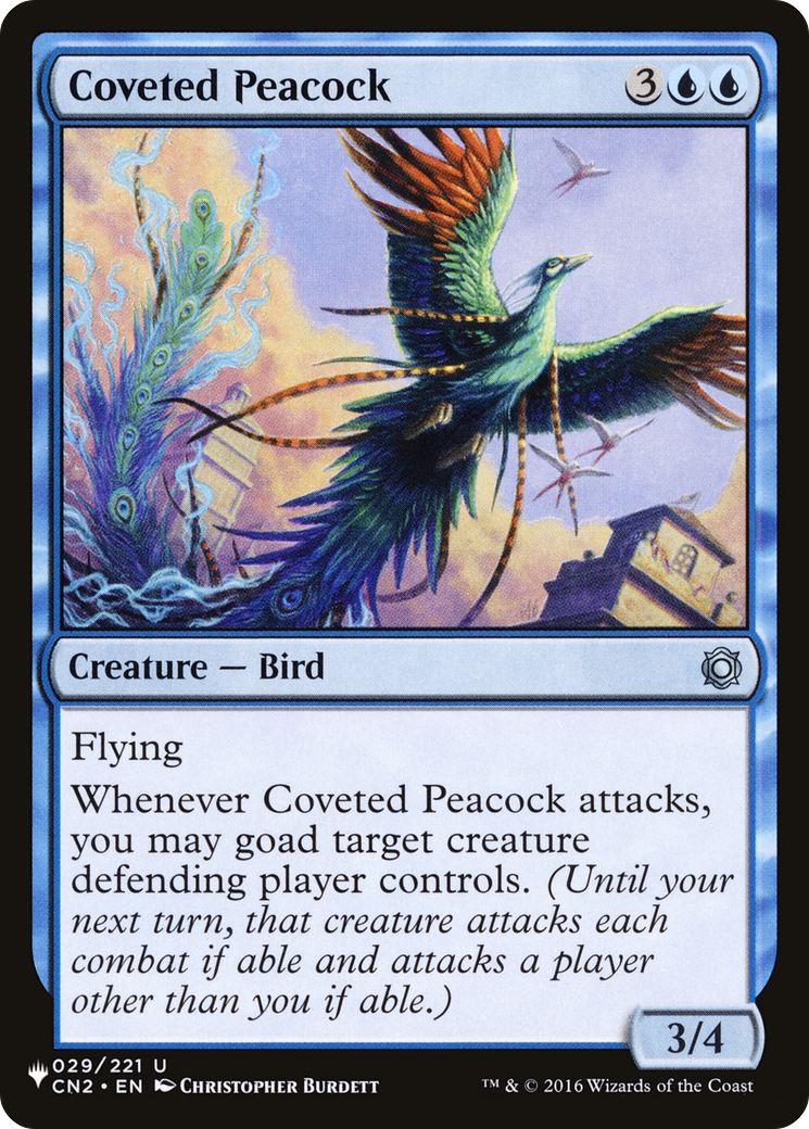 Coveted Peacock [LIST CN2-29]