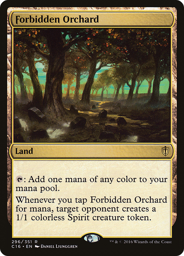 {R} Forbidden Orchard [Commander 2016][C16 296] - Misty Mountain Games