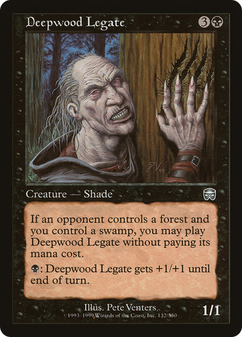 {C} Deepwood Legate [Mercadian Masques][MMQ 132]