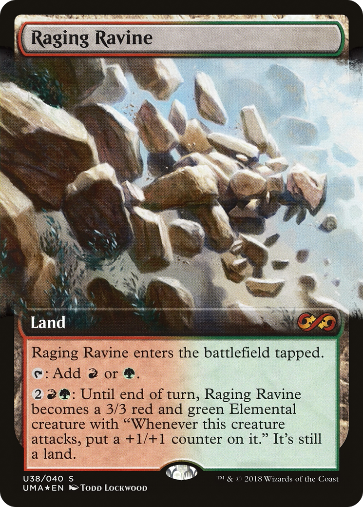 {R} Raging Ravine (Topper) [Ultimate Masters Box Topper][UMA U38]