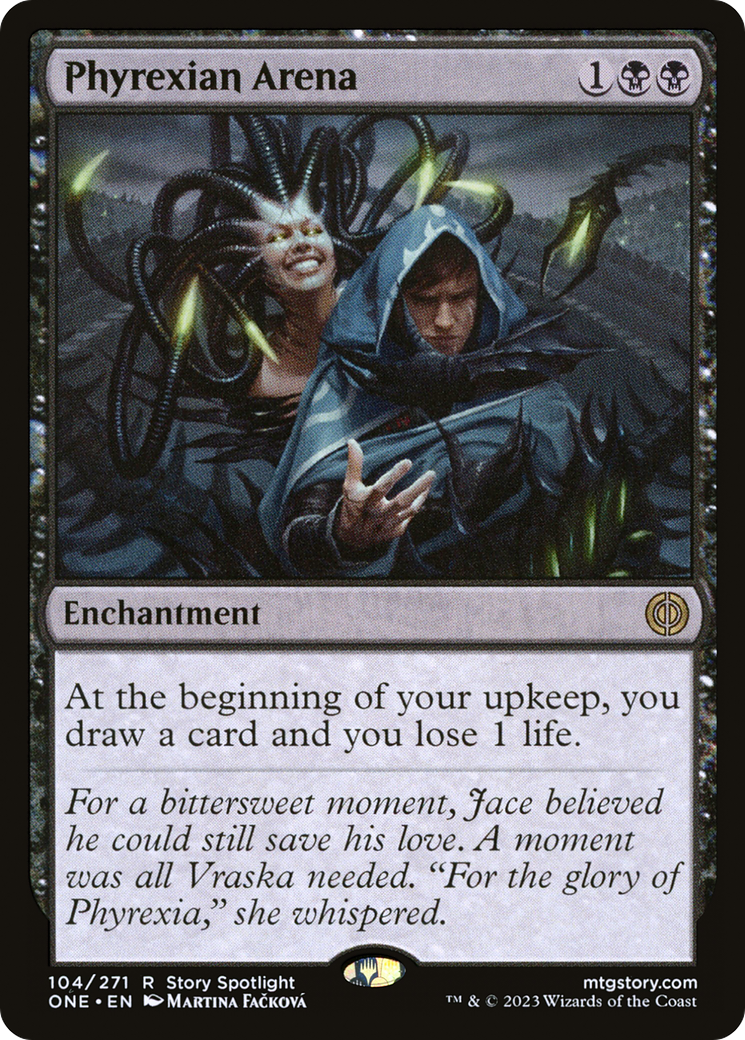 {R} Phyrexian Arena [Phyrexia: All Will Be One][ONE 104]