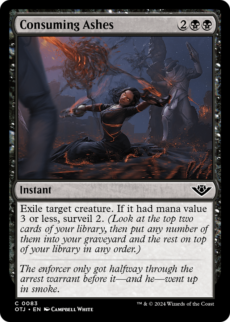 {@C} Consuming Ashes [Outlaws of Thunder Junction][OTJ 083]