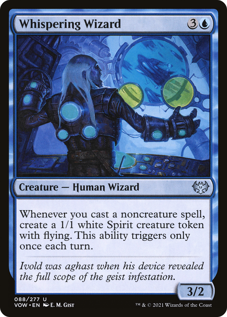 {C} Whispering Wizard [Innistrad: Crimson Vow][VOW 088]