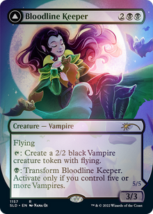 {R} Bloodline Keeper // Lord of Lineage (Borderless) [Secret Lair: From Cute to Brute][SLD 1157]