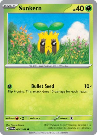 [PKM] Sunkern (006/167) [Scarlet & Violet: Twilight Masquerade]