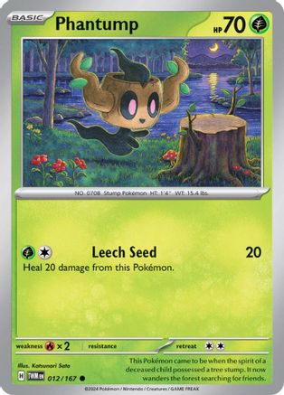 [PKM] Phantump (012/167) [Scarlet & Violet: Twilight Masquerade]