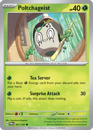 [PKM] Poltchageist (021/167) [Scarlet & Violet: Twilight Masquerade]