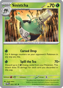[PKM] Sinistcha (022/167) [Scarlet & Violet: Twilight Masquerade]