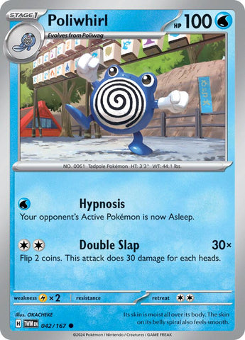 [PKM-C] Poliwhirl (042/167) [Scarlet & Violet: Twilight Masquerade]