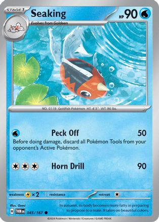[PKM] Seaking (045/167) [Scarlet & Violet: Twilight Masquerade]