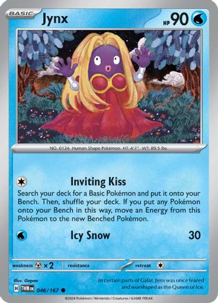 [PKM] Jynx (046/167) [Scarlet & Violet: Twilight Masquerade]