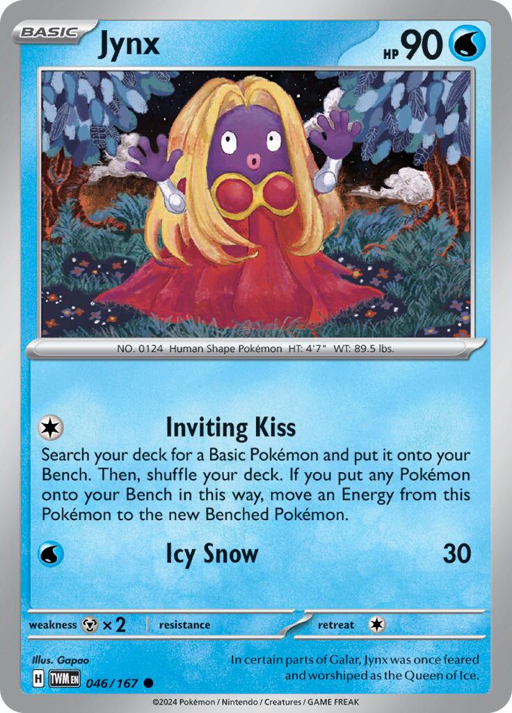[PKM-C] Jynx (046/167) [Scarlet & Violet: Twilight Masquerade]