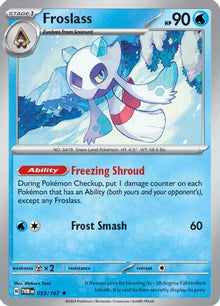 [PKM] Froslass (053/167) [Scarlet & Violet: Twilight Masquerade]