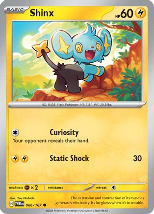 [PKM] Shinx (066/167) [Scarlet & Violet: Twilight Masquerade]