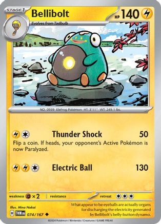 [PKM] Bellibolt (074/167) [Scarlet & Violet: Twilight Masquerade]