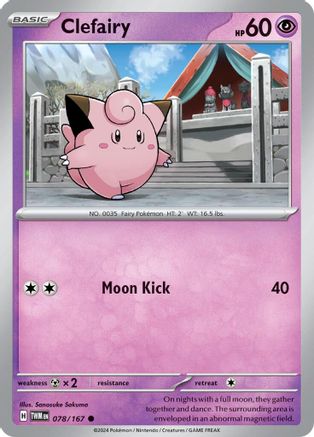 [PKM] Clefairy (078/167) [Scarlet & Violet: Twilight Masquerade]