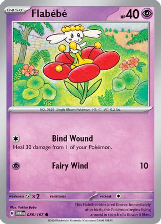 [PKM-C] Flabebe (086/167) [Scarlet & Violet: Twilight Masquerade]